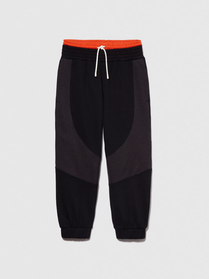 Sporty joggers - boys' trousers - Black | Sisley Young image number 2